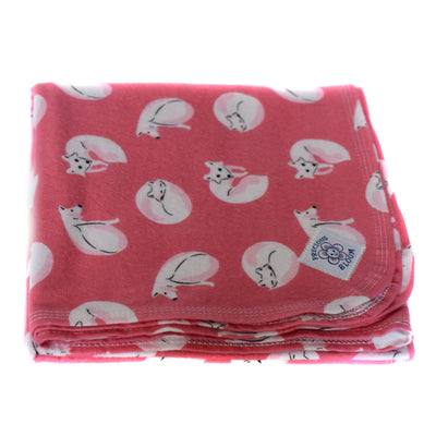 So Soft Organic Baby Accessories Package: Fox Pink