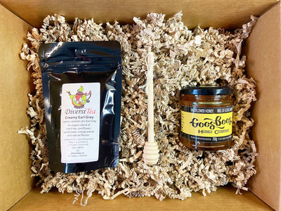 Local Honey and Tea gift box