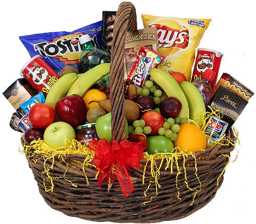 Fruit & Goodies Basket