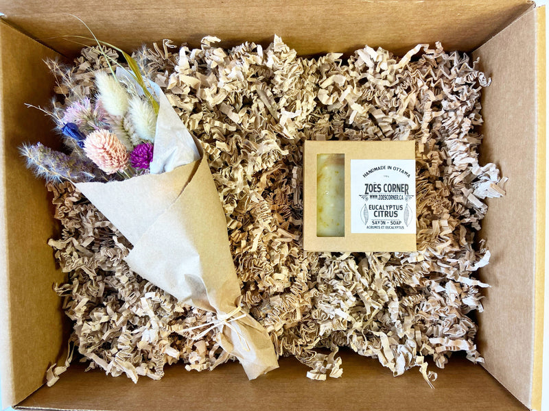 Local Posie and Soap Gift Box
