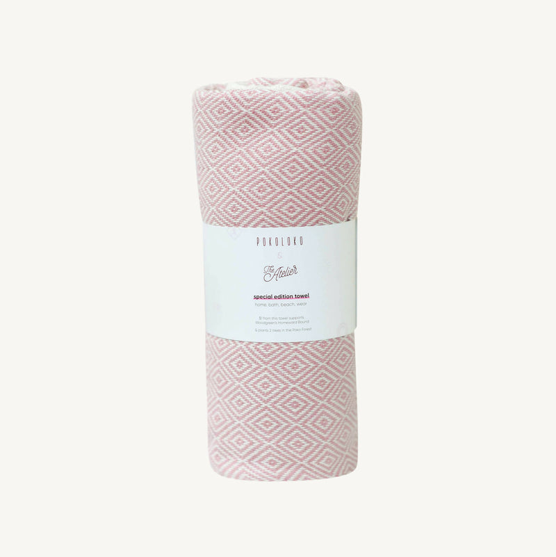 Atelier Pink Diamond Towel