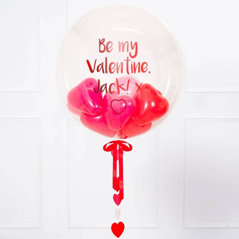 Clear Balloon Joy-Valentine&